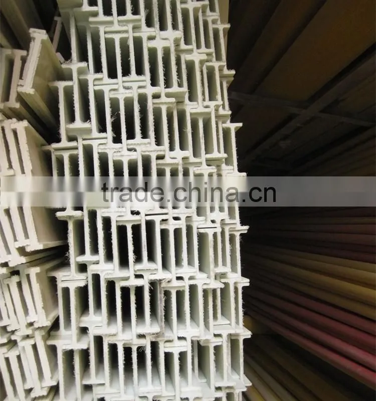 High grade FRP h beam, h beam price, h beam size for construction