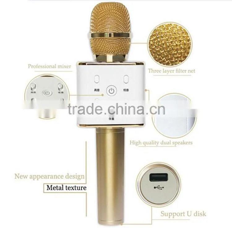 Home KTV Karaoke electret condenser wireless microphone system