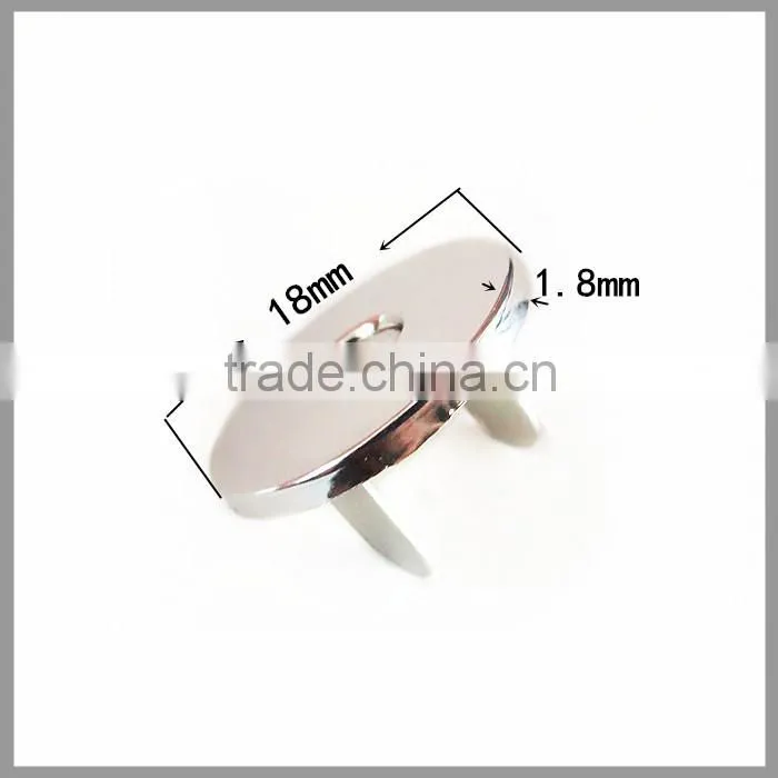 Magnetic Snap button Magnet Button For Leather Bags