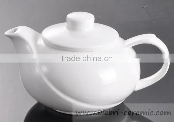 Ceramic Coffee And Tea Pots With Logo Decal Artwork Design Customized