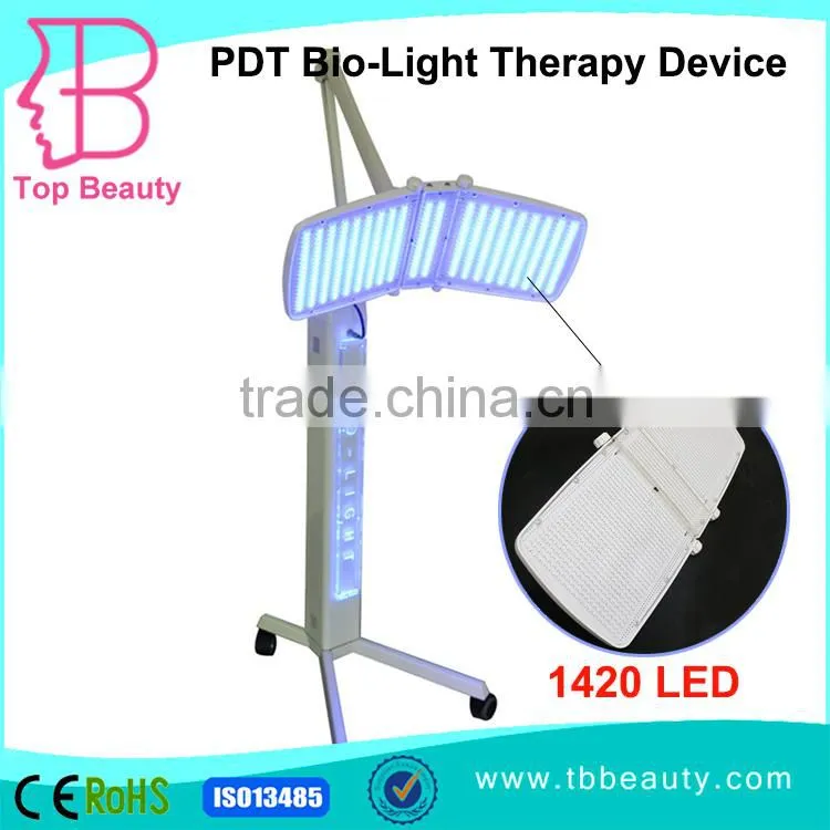 best 3 color yellow blue led red light therapy machine for homeuse