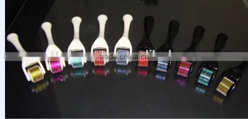 Private label provide Disk needle therapy Derma roller, micro needle skin roller with 0.2mm-3.0mm size - L005