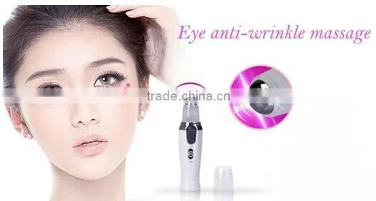 2016 Latest! Skin rejuvenation Ultrasonic massager eye beauty equipment led device Ultrasonic handheld beauty device
