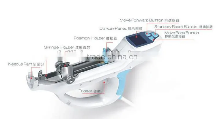 Newest water mesotherapy meso gun mesotherapy needle injector needle mesotherapyy
