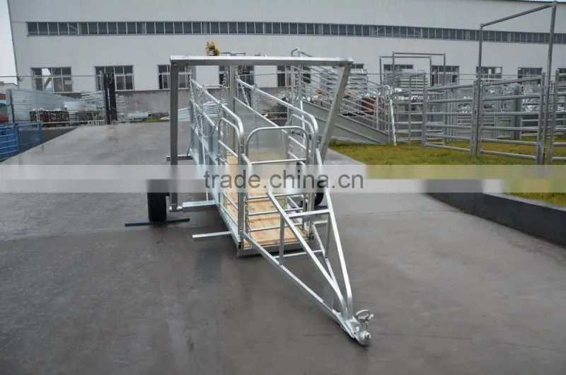 galvanized tandem 9x5 heavy duty commercial trailer