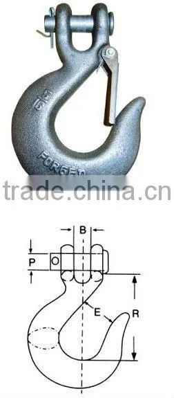 marine hardware Clevis slip hooks H331 china