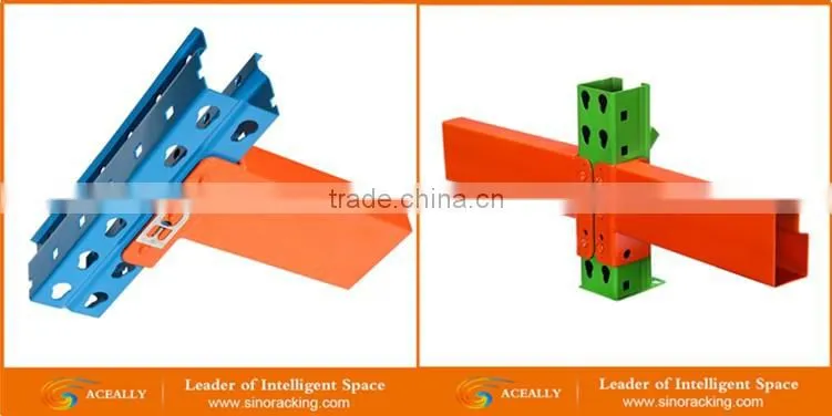 ACEALLY Racking System Rivet Steel Teardrop Pallet Rack
