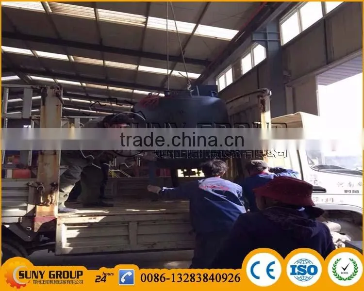 High temperature heating scrap cable skin aluminum plastic separating machine