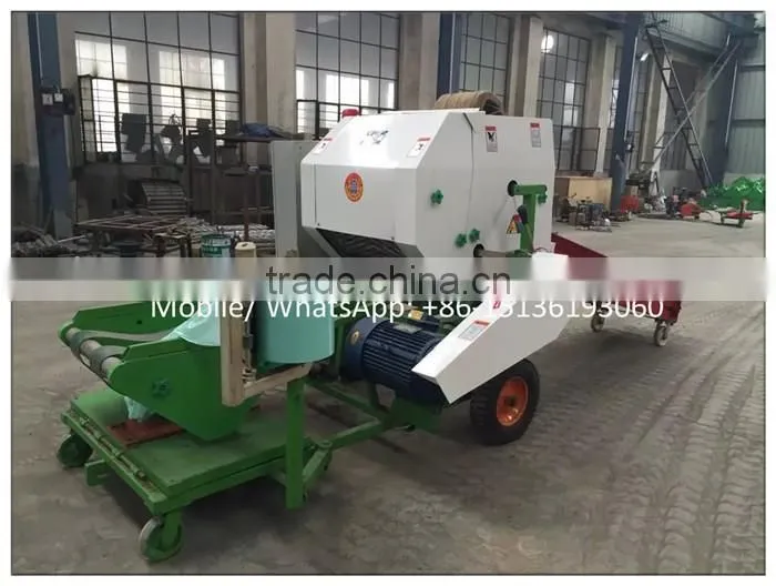 Full automatic alfalfa silage baler and wrapper machine /small bale hay baler