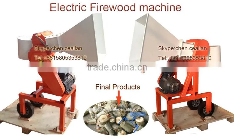PTO gasoline electric wood cutting machine firewood machinery cut wood into short part