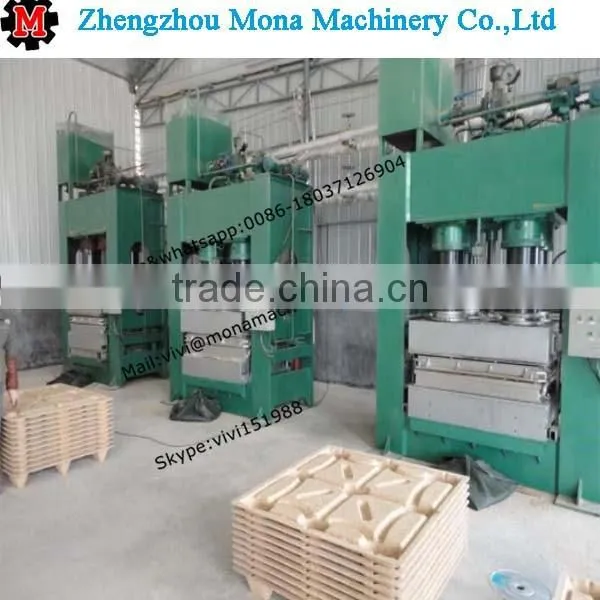 Wood crushing machine compressed wood pallet making machine|wood pallet making machine|wood dust compress machine