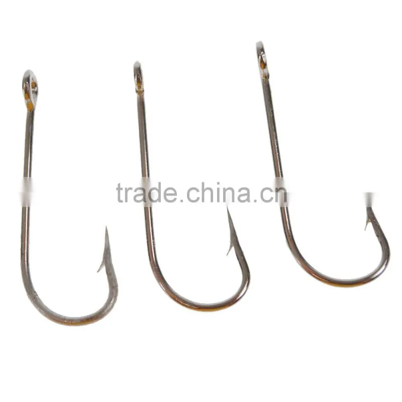 High-carbon Steel Ringed Fishing Hook, similar Mustad 2330 Kirby Sea Hook