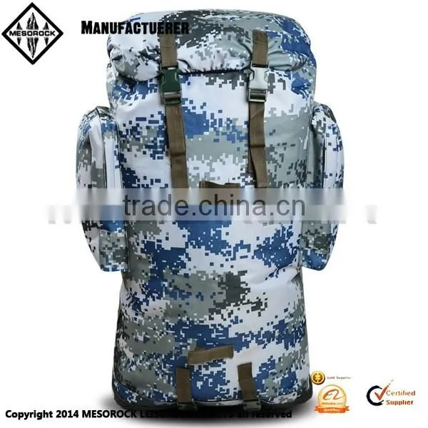 70L Outdoor military rucksacks climbing hiking bag camouflage backpack tactical
