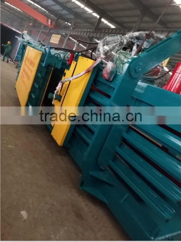 fully automatic cardboard baler