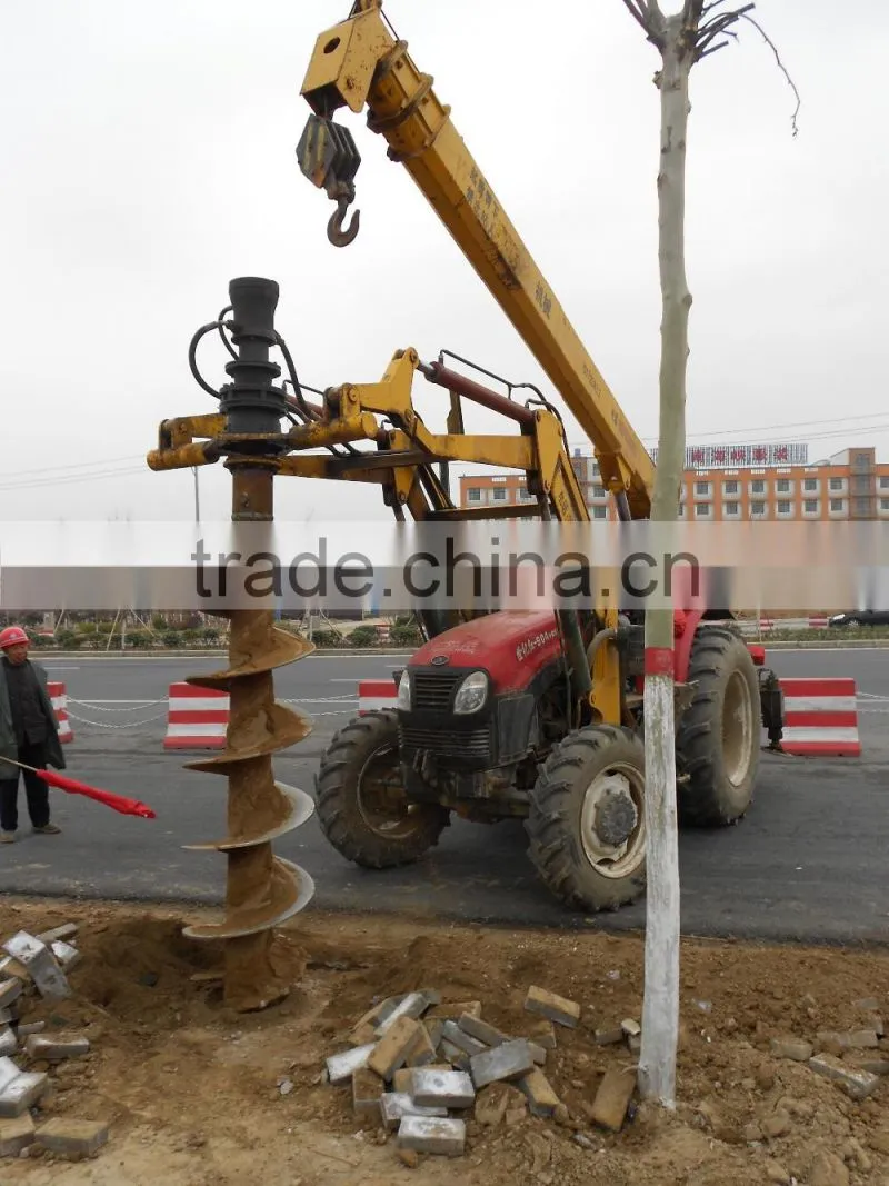 2016 new Deep hole drilling machine piling equipment for earth auger