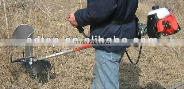 2-stroke gasoline engine paddy cutter machine