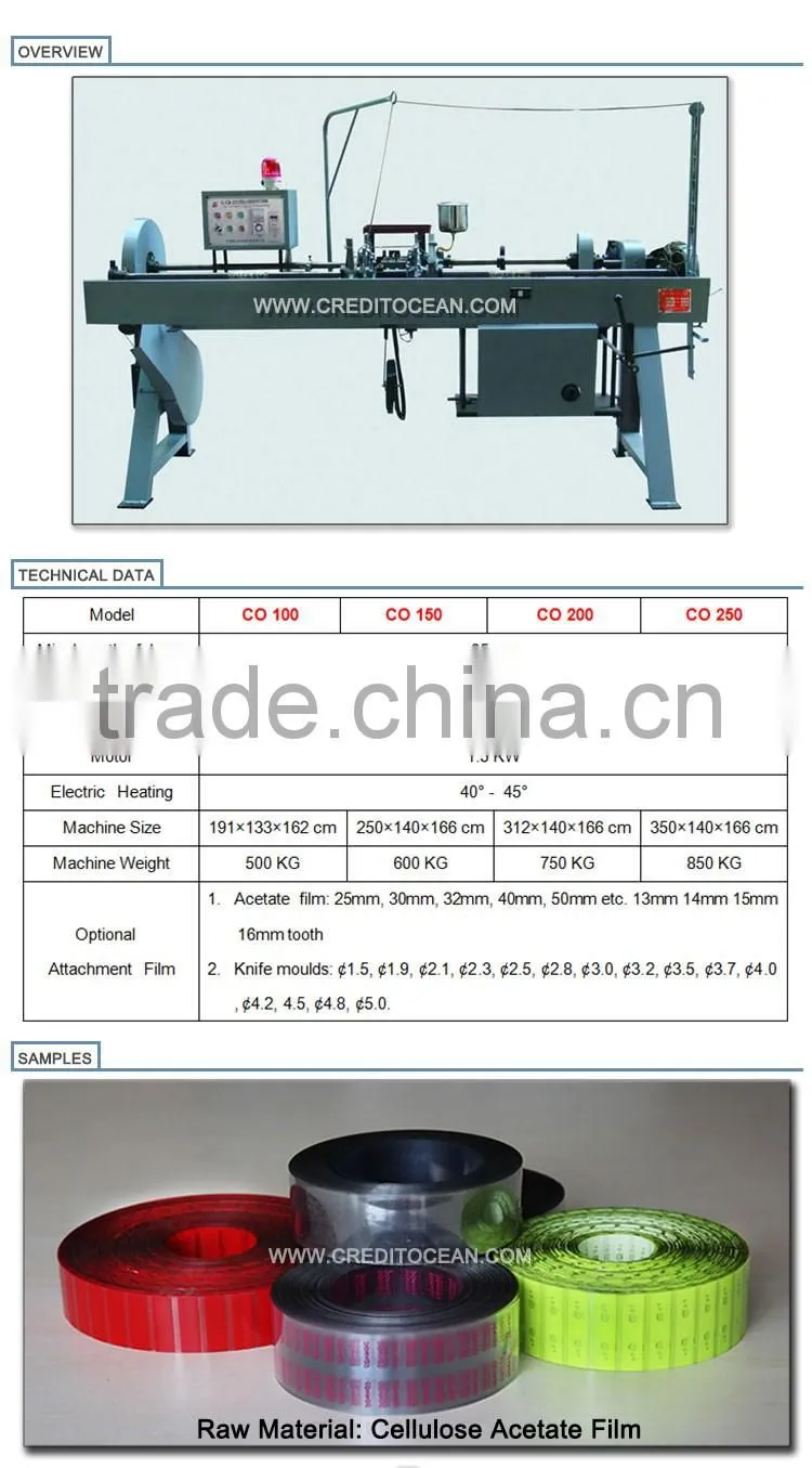 sell Co200 Style Automatic Handbag & Shoelace tipping machine