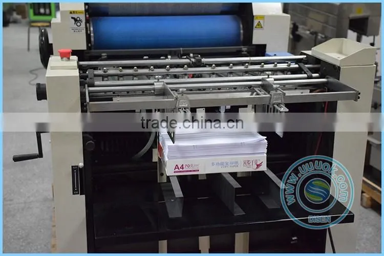 High speed spot inventory auto single color offset printing machine