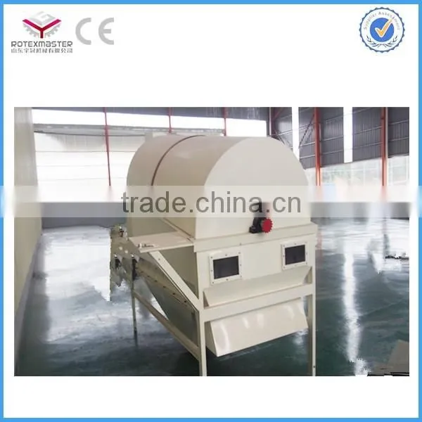 CE approved rotary screener/sawdust sieving machine before making wood pellet