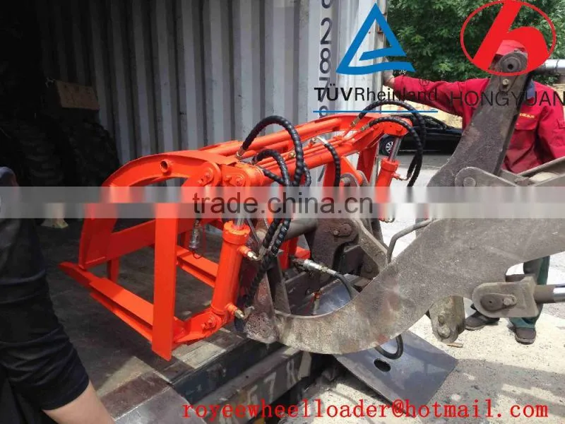 Telescopic Wheel Loader HY2500 Construction Machine with CE for Germany