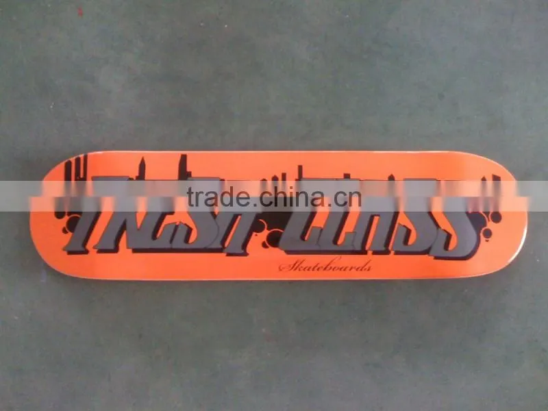 7.75" hard rock maple skateboard deck