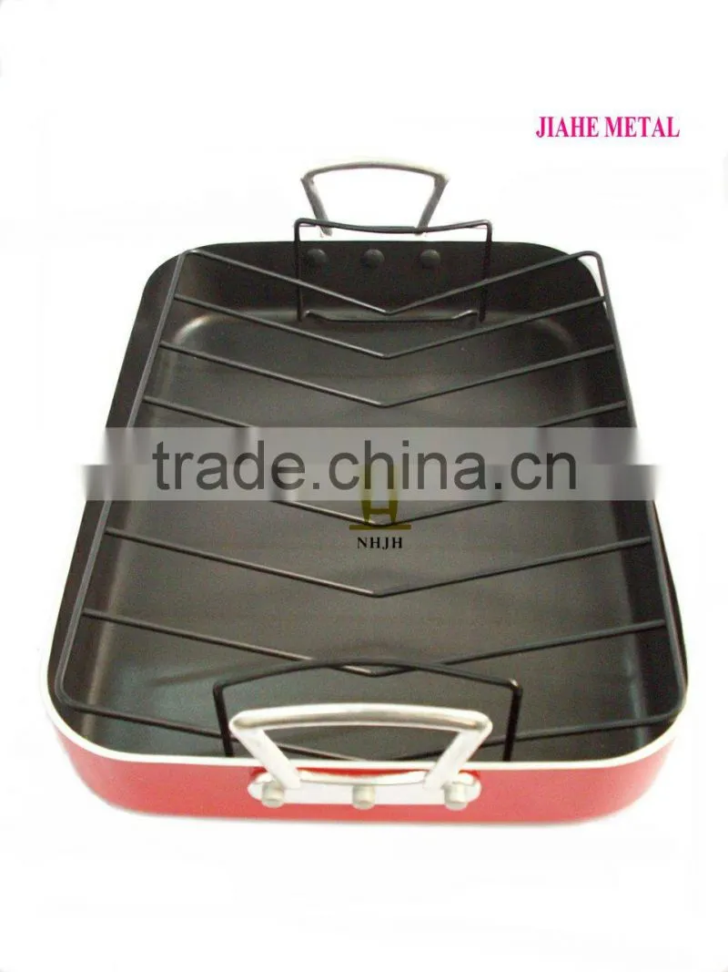 BBQ baking pan High-quality aluminium rectangle Turkey Roaster