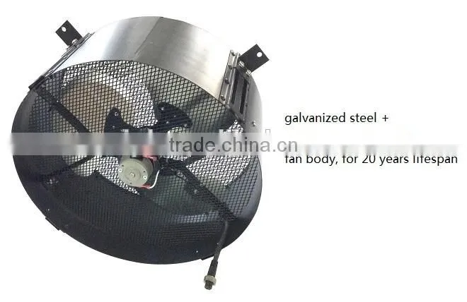 vent goods Dome-Mounted fan (Solar Ventilator) solar panel 40watt AC/ DC fan air condition