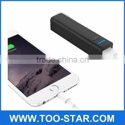 mini portable 3200mAh emergency phone charger for smart phone and tablet