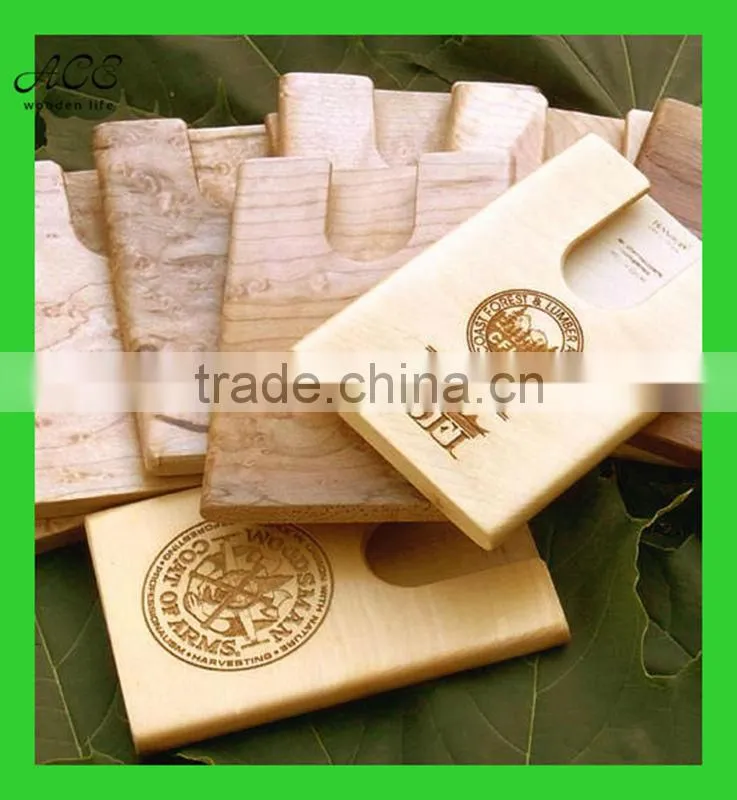 Solid wood business card holders Wooden business card holders Wooden gifts