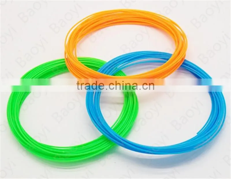 Good quality filament 1.75mm Abs pla 3d printing pen materials with low price