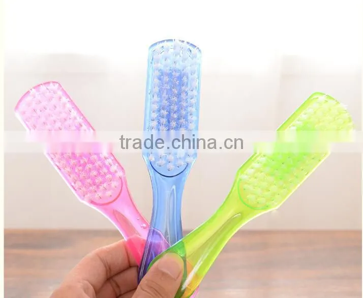 Q065 Plastic handle kitchen cleaning shoe brush