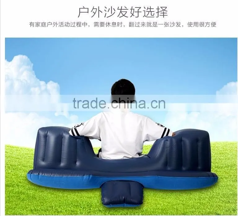 Factory Direct EN71 PVC High Quality Travel Car Bed, Inflatable Air Car Mattess, Portable Folding Car Inflatable Mattress