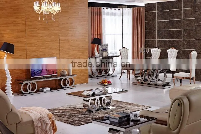 luxury dining room set marble top side table
