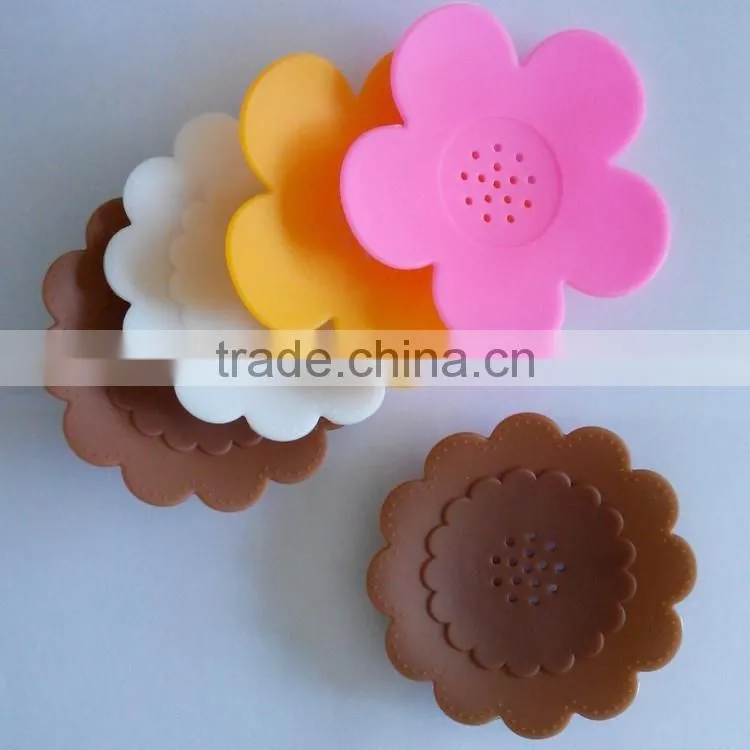 Practical and convinent non-slip Sexy Lace shape silicone soap molds /customizable Silicone BathroomSoap Dishes