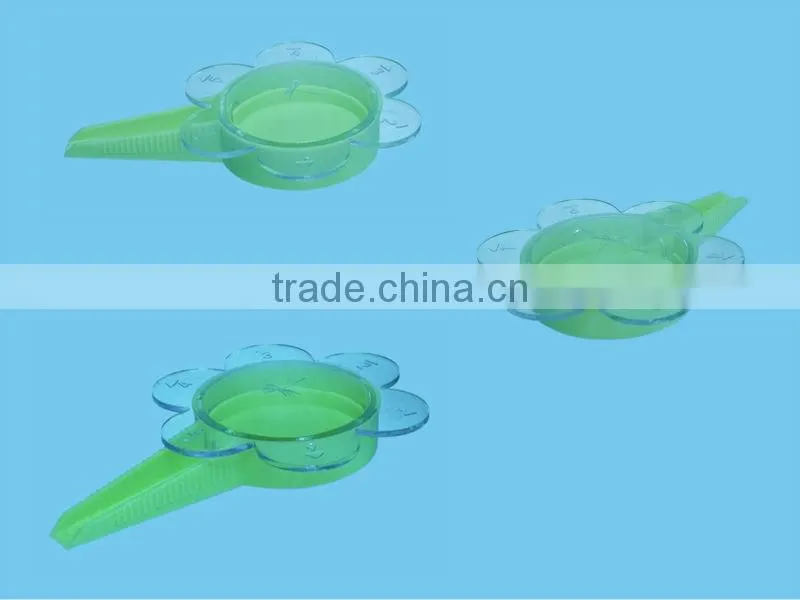 plastic seeder sower/clear lid and lightgreen tray for wholesales