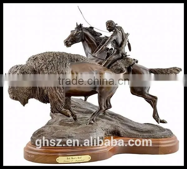 Antique animal craft king Cobra snake resin statue