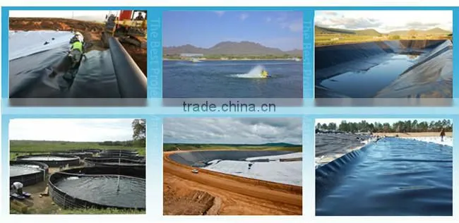 Best price for 2mm hdpe geomembrane pond liner