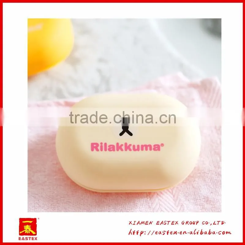 New Style , Custom Easy Carry Travel Square Plastic Soap Box/Soap Stand