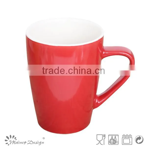 With two tone colour mugs in-stock,wholesale stoneware