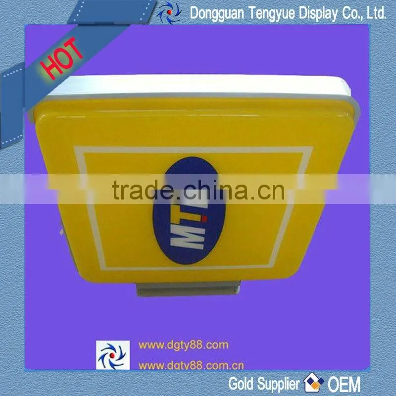 fashion plastic advertising sign