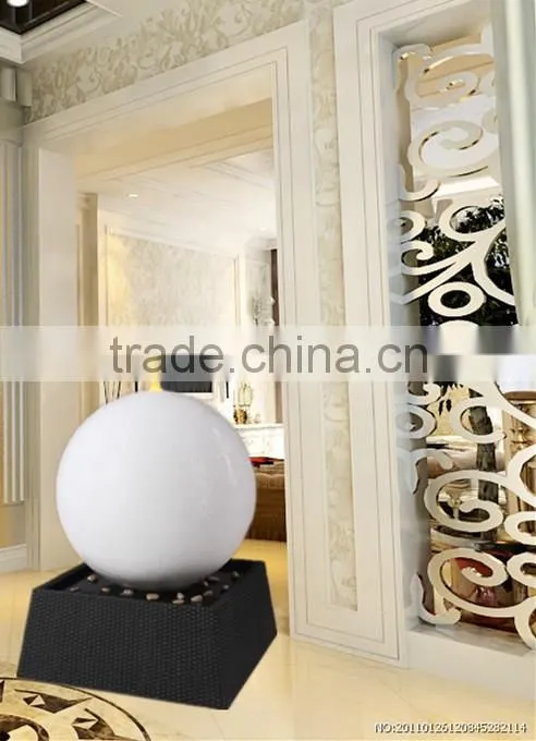 60cm ball water fountain and square base