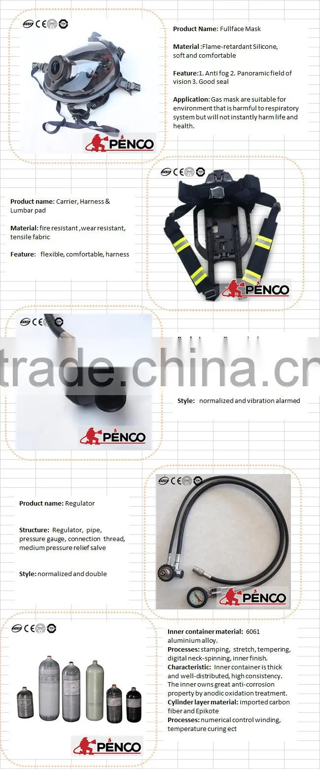 OEM HIGH QUALITY air breathing apparatus mask manufacture