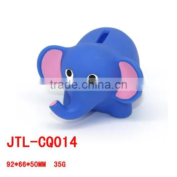 PVC Plastic Pig Coin Bank