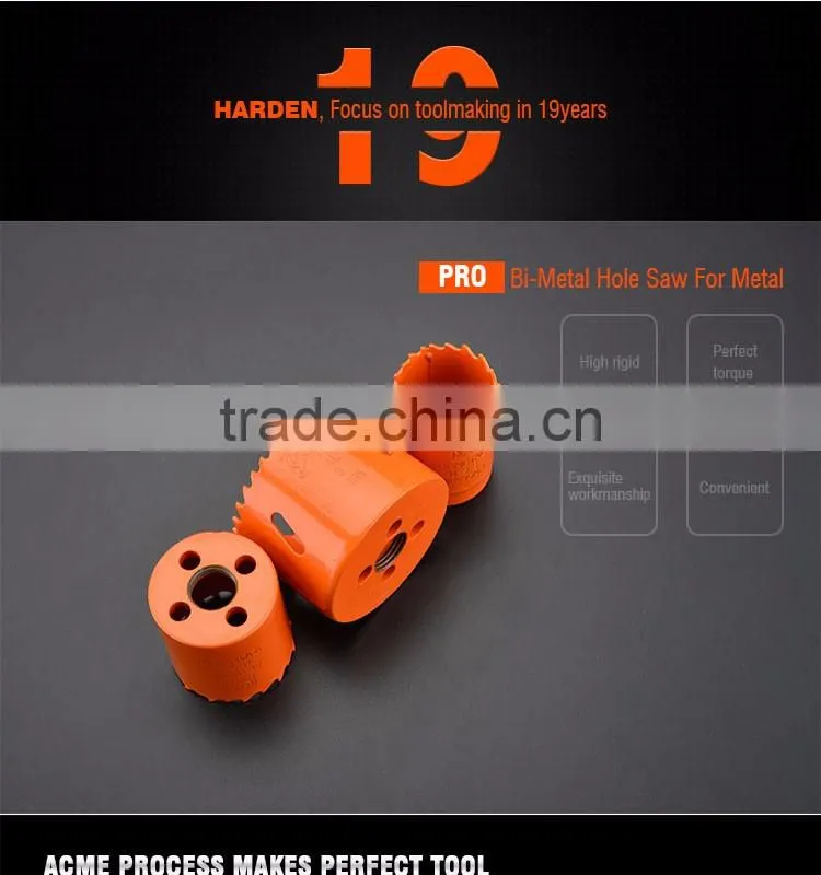 Professional 16-64mm HSS BI-Metal Hole Saw Set