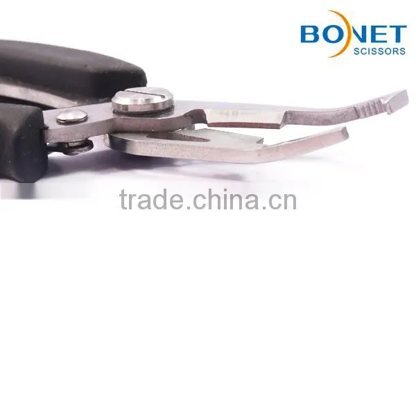 S91010 CE qualified 5-1/4" Professional fishing pliers braid scissors