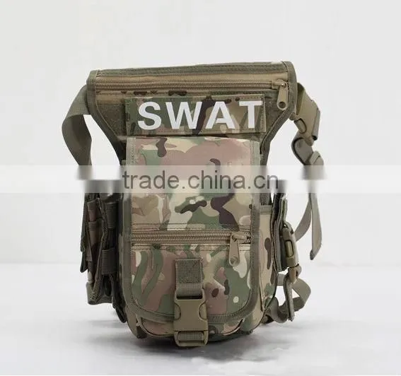 Tactical waist leg bags