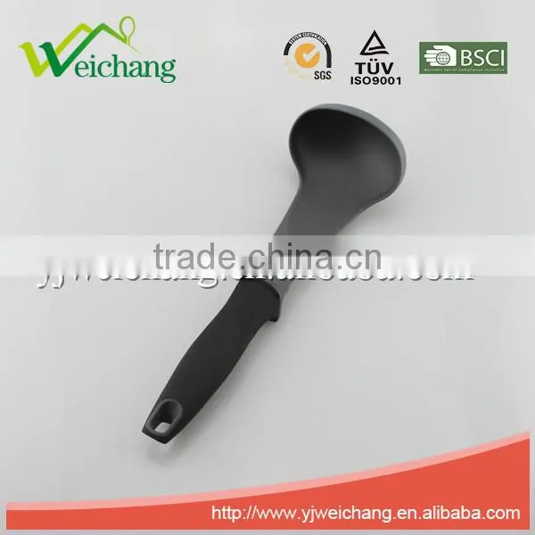 WCA508 Premium Nylon utensils SOUP LADLE Cooking Utensil Gadgets Set with Storage Stand (Multi-color)
