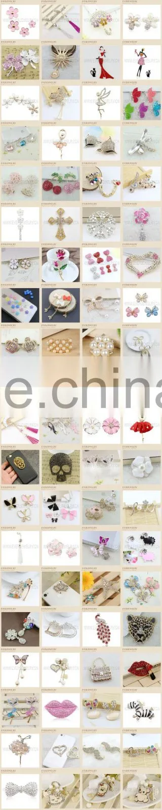 2017 fashion rhinestone buckle for wedding invitation