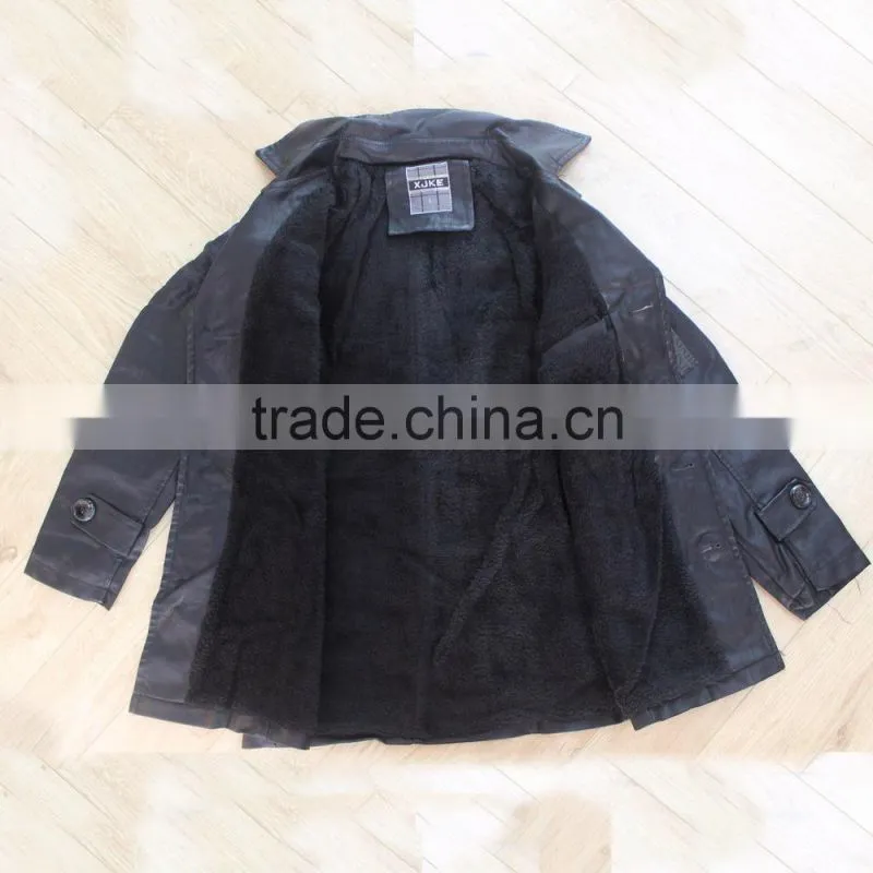 Woen Leather Trench Coat