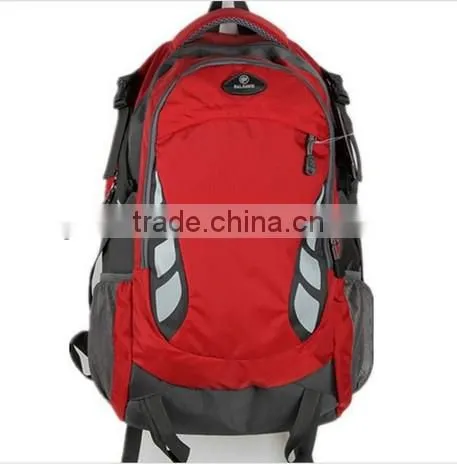 Classical high school backpack sport bag